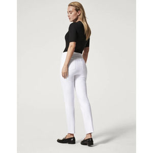 SPANX On-the-Go Ankle Slim Straight Pant with Ultimate Opacity Technology